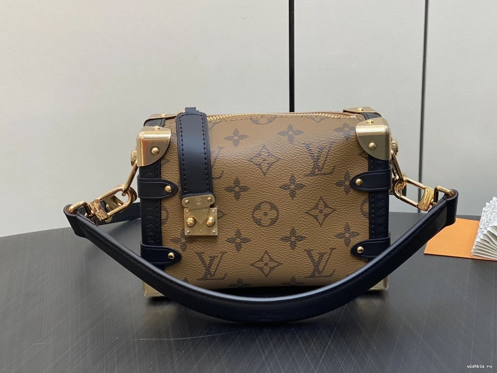 WIS TRUNK VUITTON PM-18×12.5×8cm SIDE LOUIS 0802